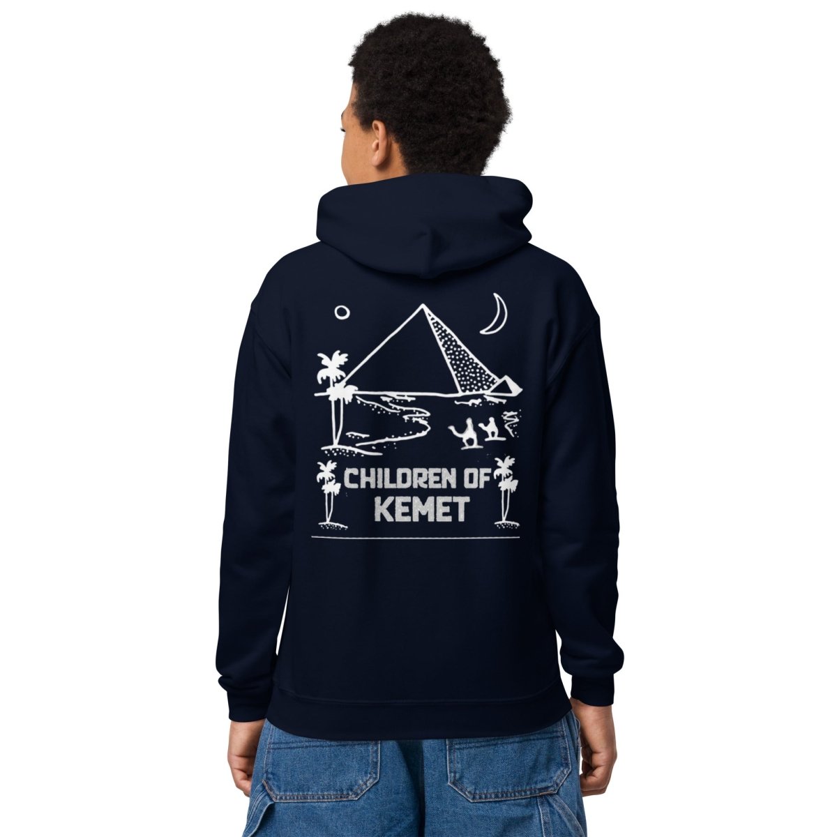 Children Of Kemet Youth Heavy Blend Hoodie - Chinchilla Choons